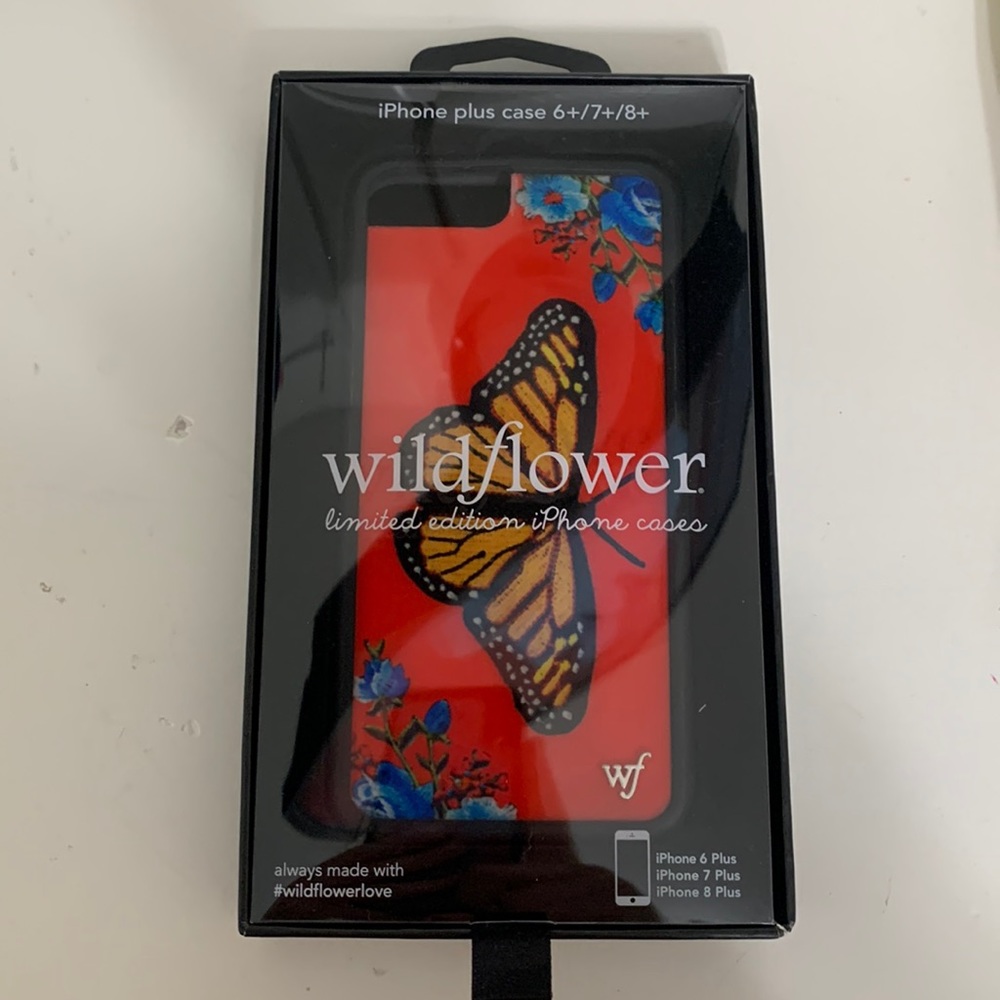 Wildflower limited edition butterfly phone case iPhone 6s Plus.